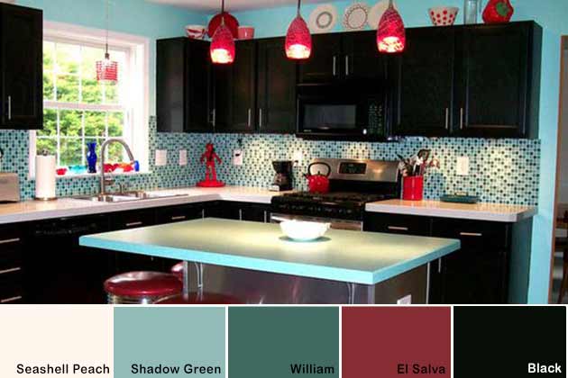 Dramatic Kitchen