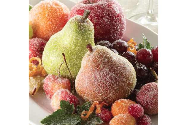 Sugar-Frosted Fruit