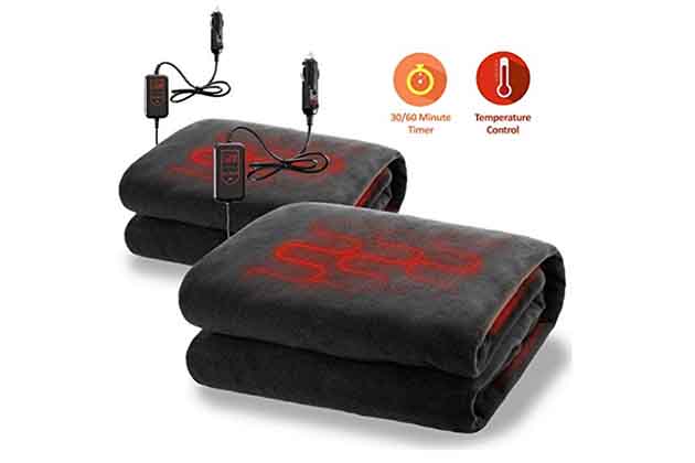 Heated Blanket for the Car