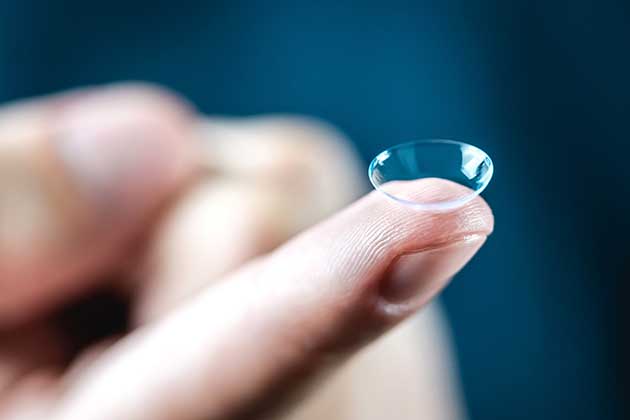 Clear Contact Lenses