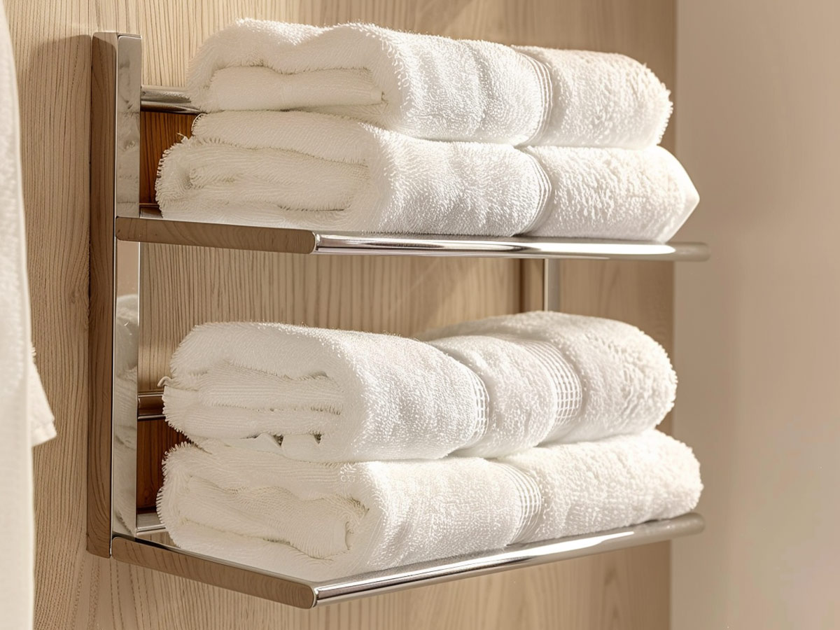Mounted Towel Racks