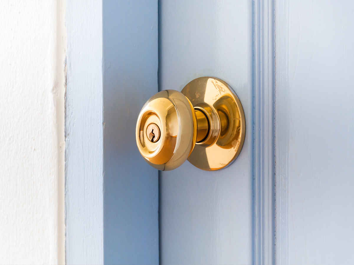 Brass Doorknobs