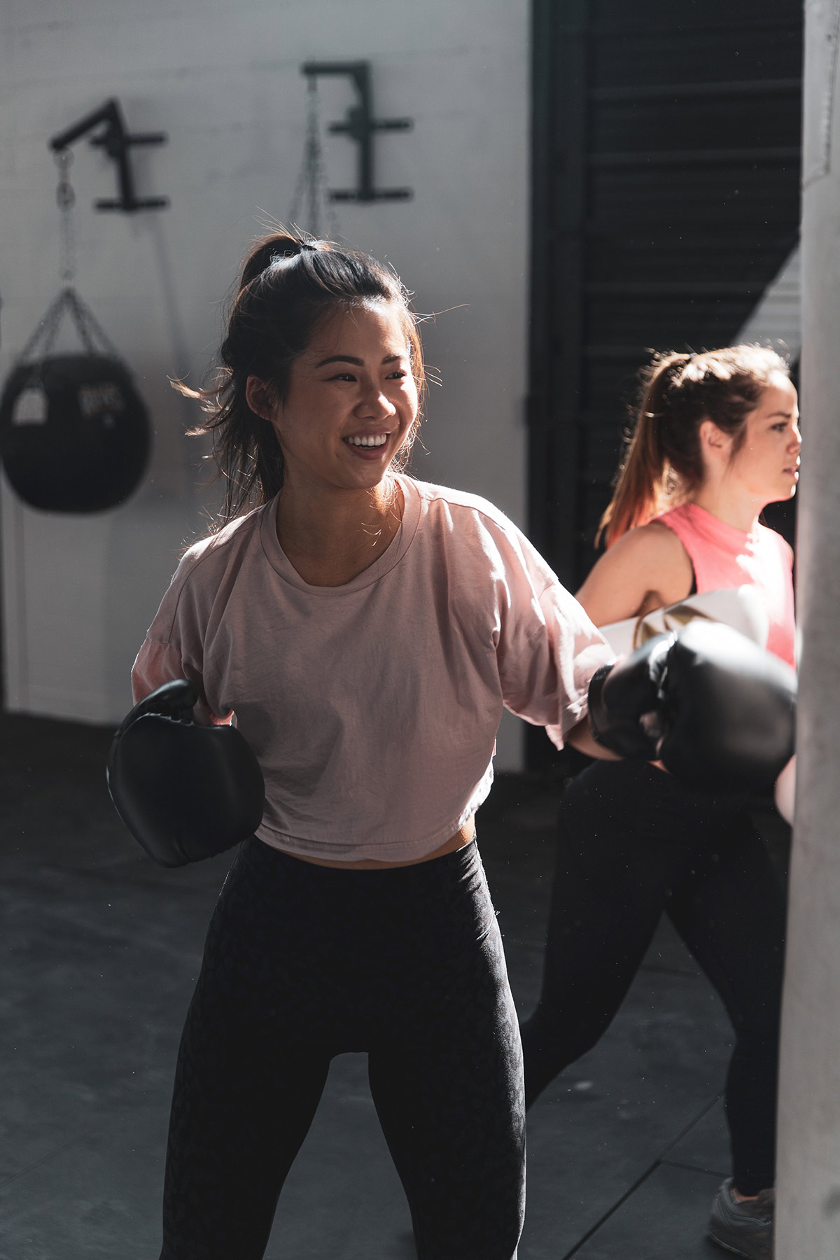 Get up and move.