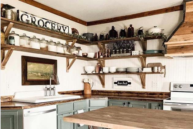Open Shelving