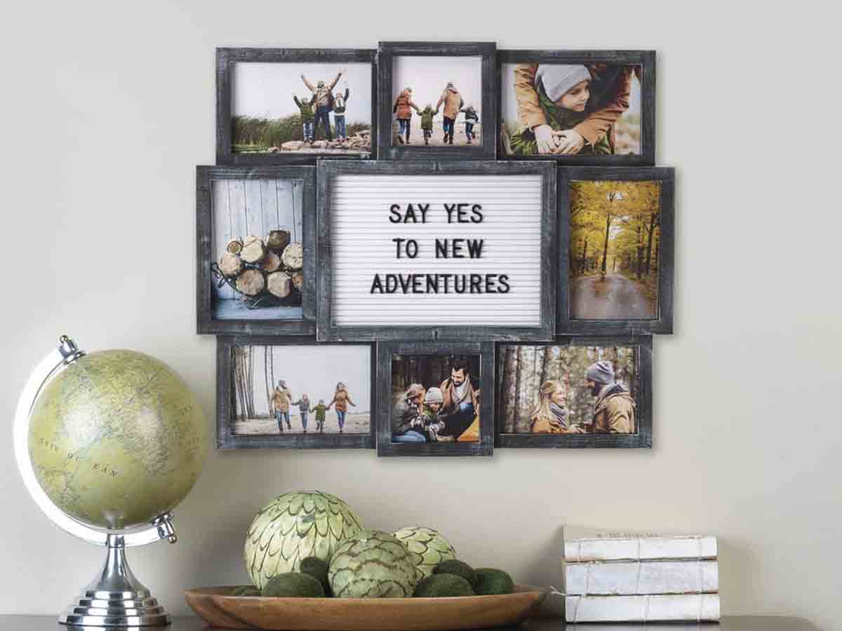 36. Cheesy Photo Frames