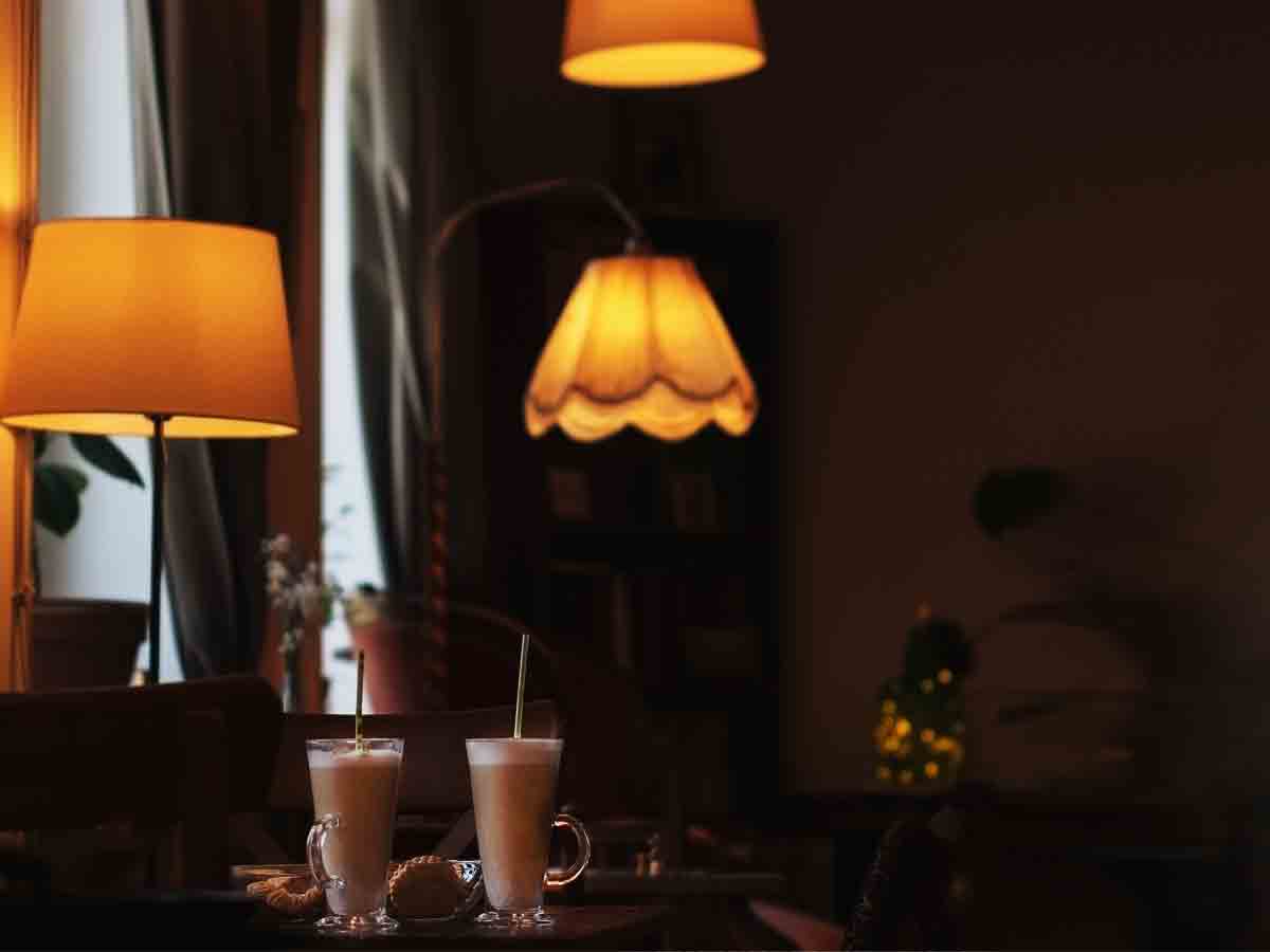18. Dated Lampshades