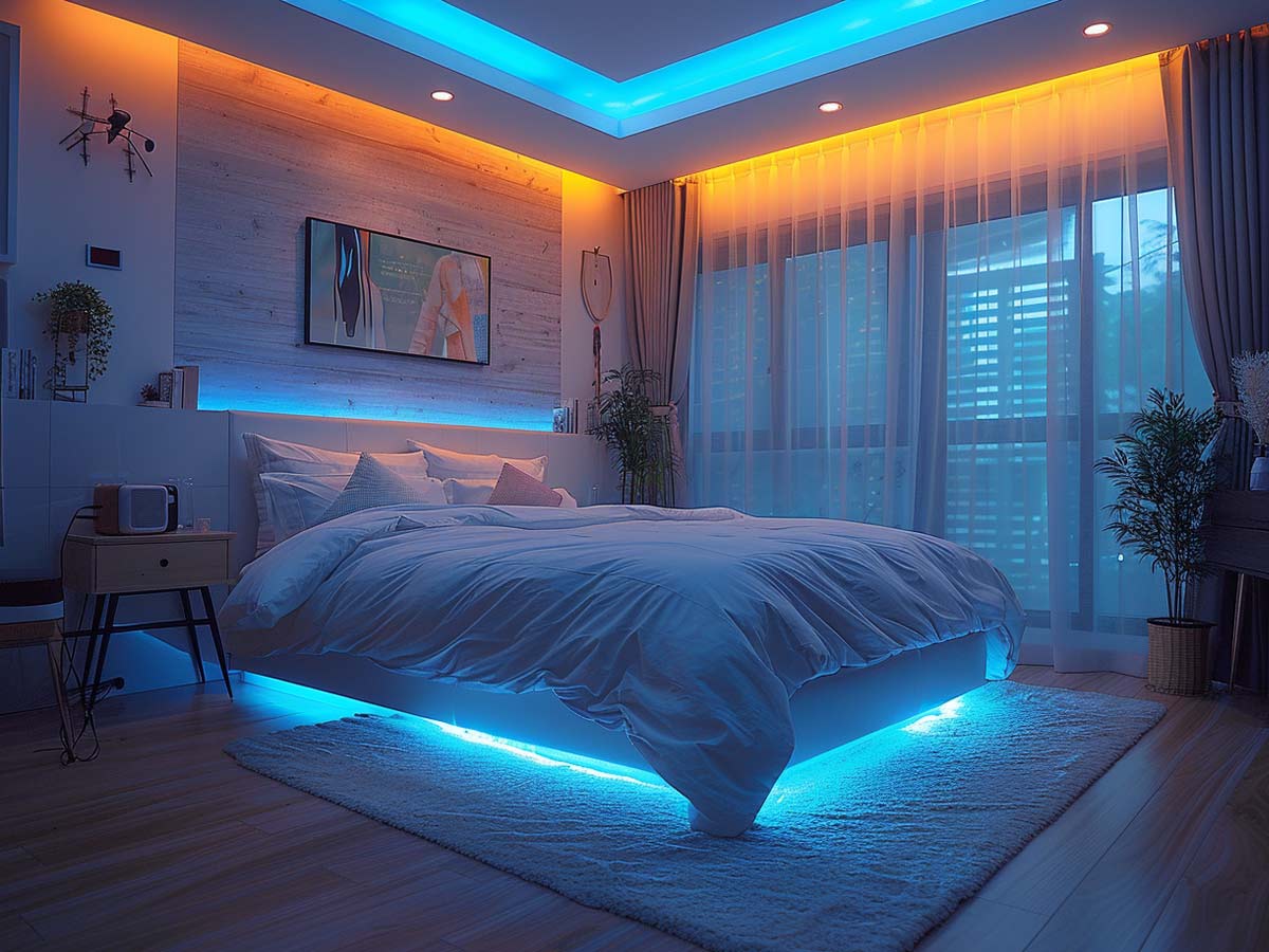 19. Under the Bed Lighting