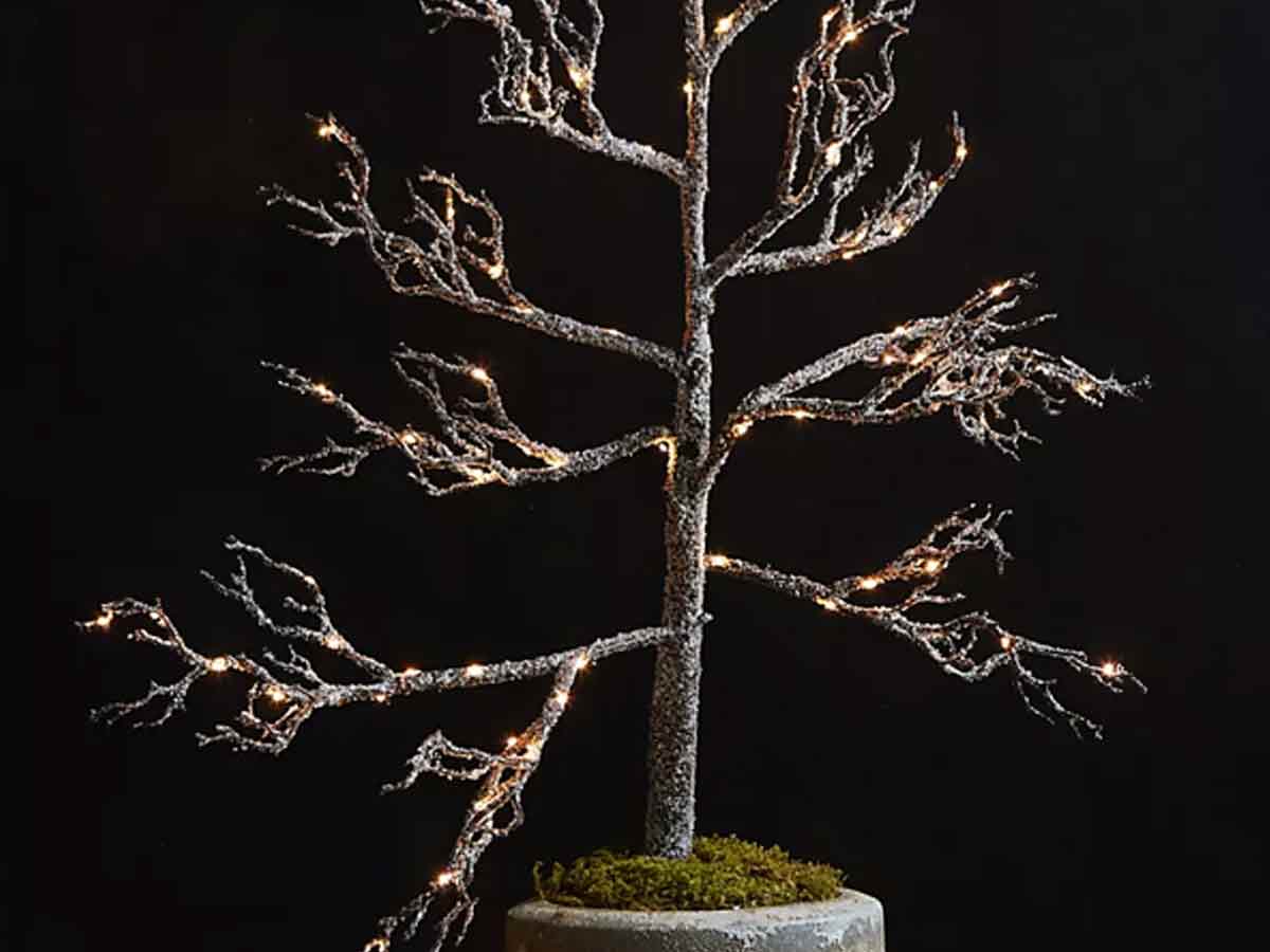 LED Twig Trees