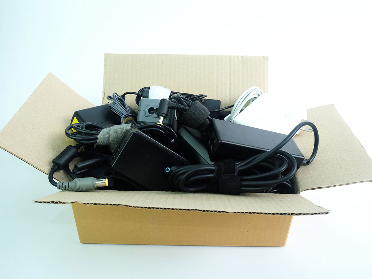 Orphaned Chargers and Cords