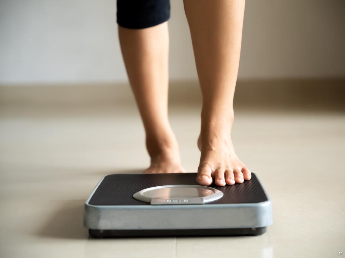 A Bathroom Scale