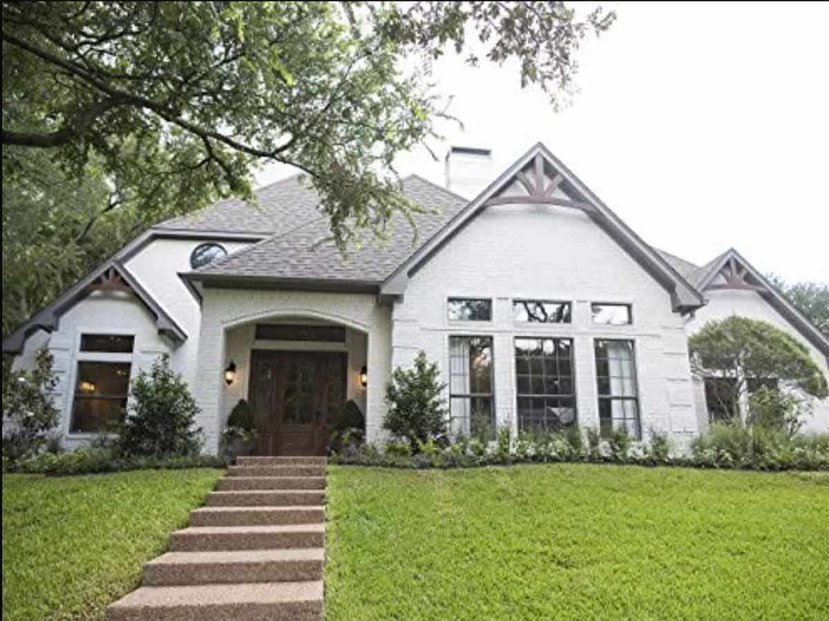 White-Washed Brick