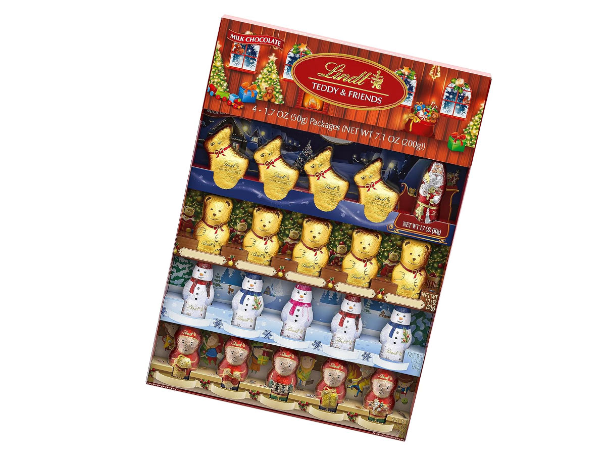 Lindt TEDDY & FRIENDS Holiday Milk Chocolate Candy