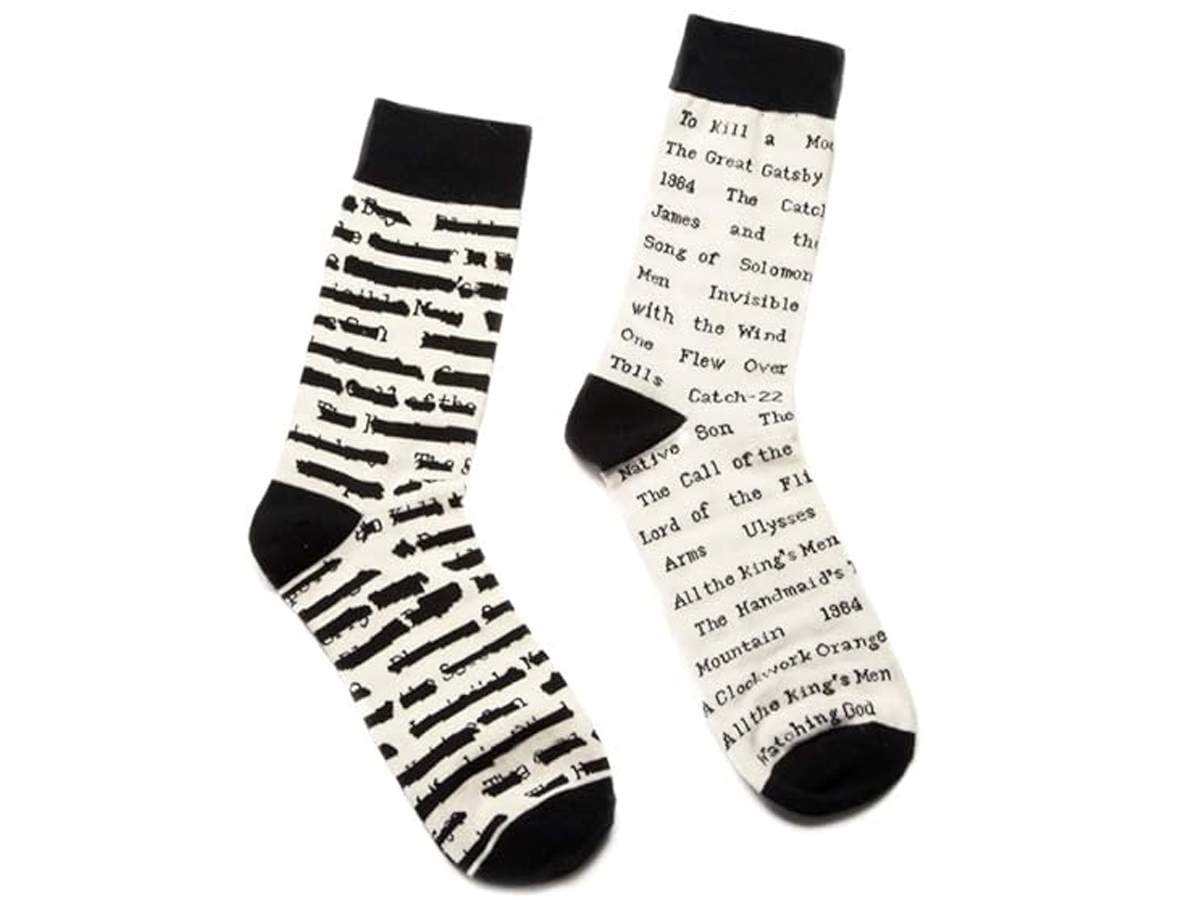 Banned Books Socks