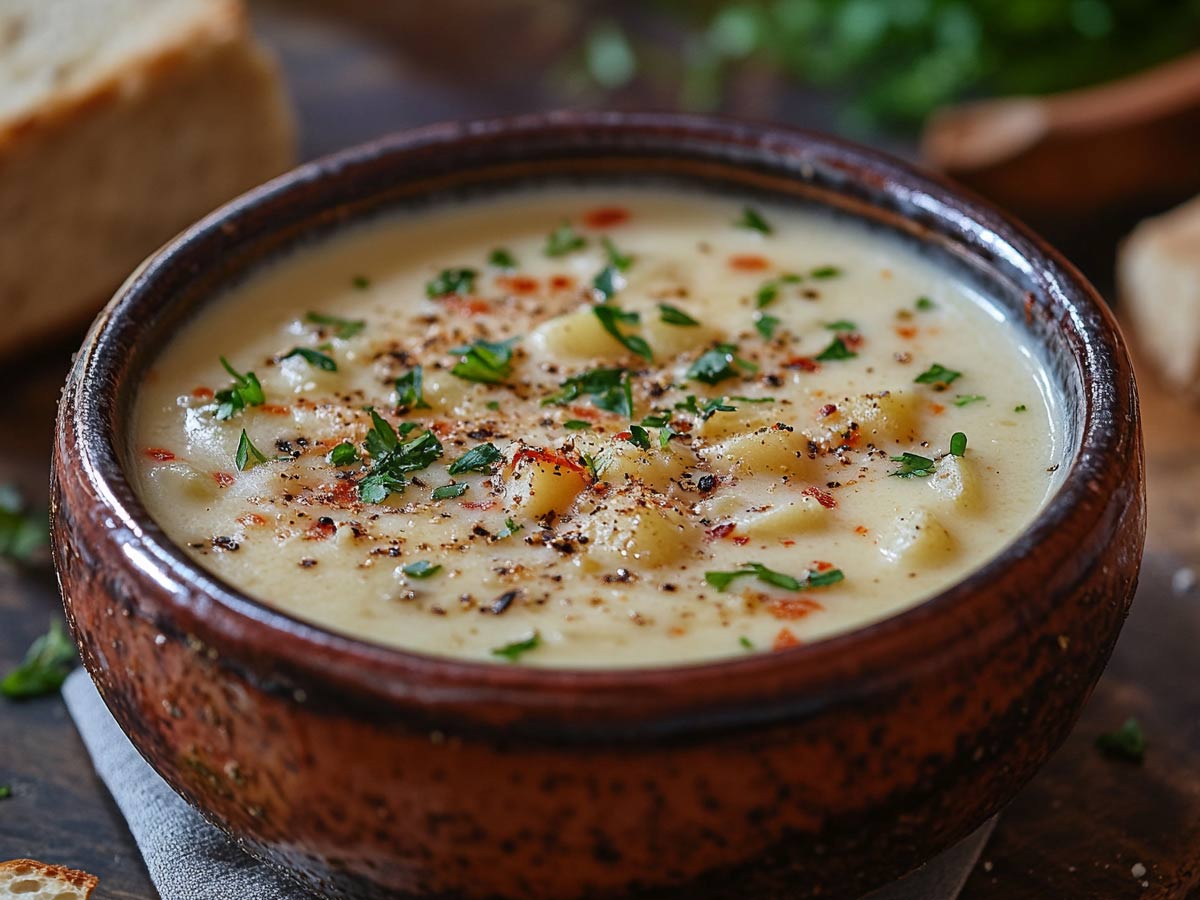 Beer And Cheese Potato Chowder Soup