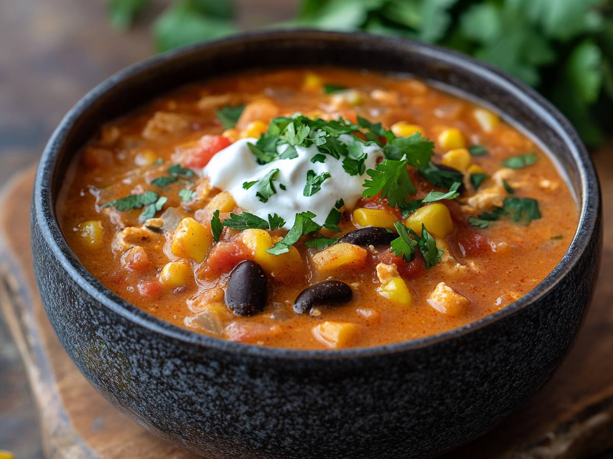 Chicken Enchilada Soup