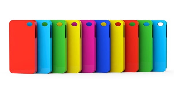Colorful smartphone cases