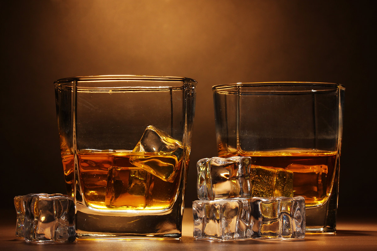 A Couple Whiskey Glasses