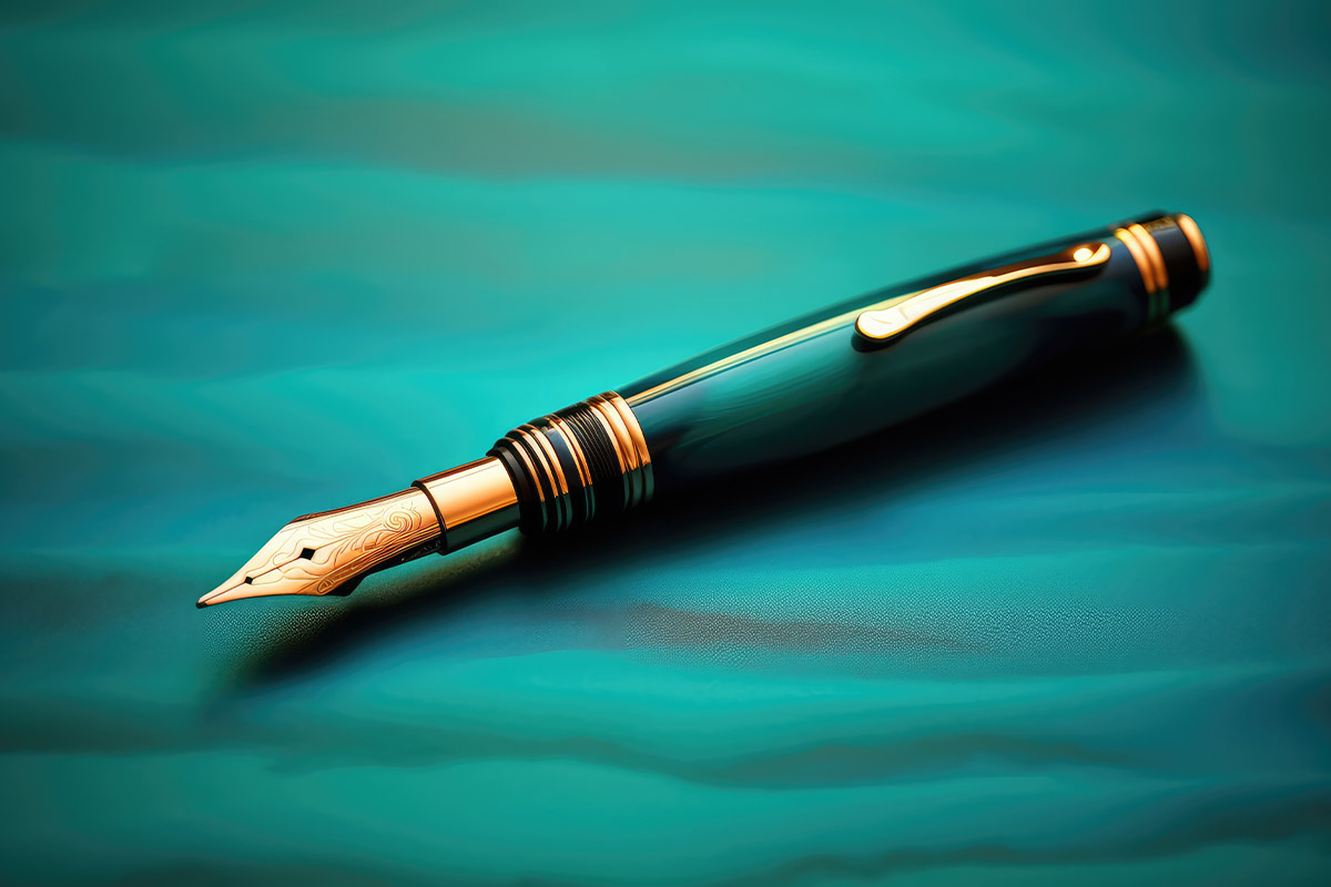An Engraved Pen