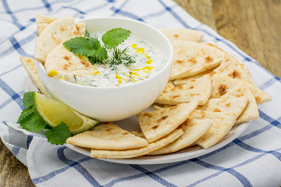 2. Garlic and Fresh Herb Dip