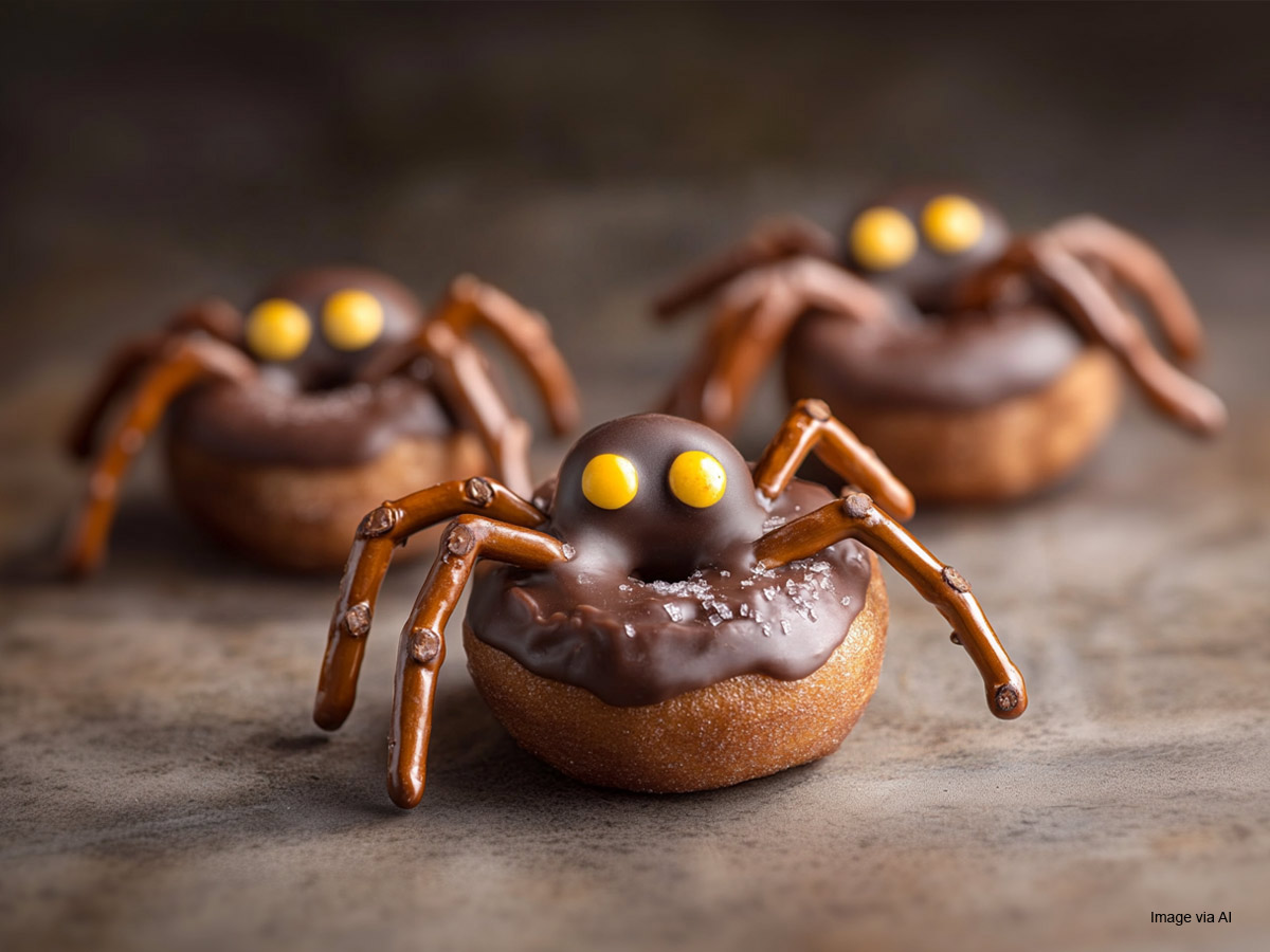 Donut Spiders