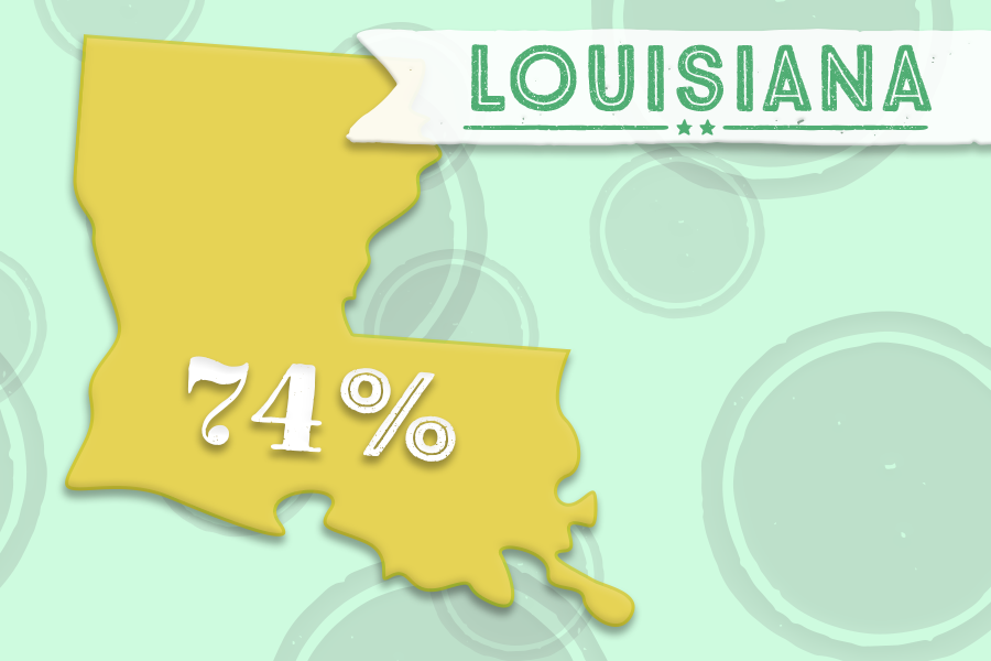 7. Louisiana