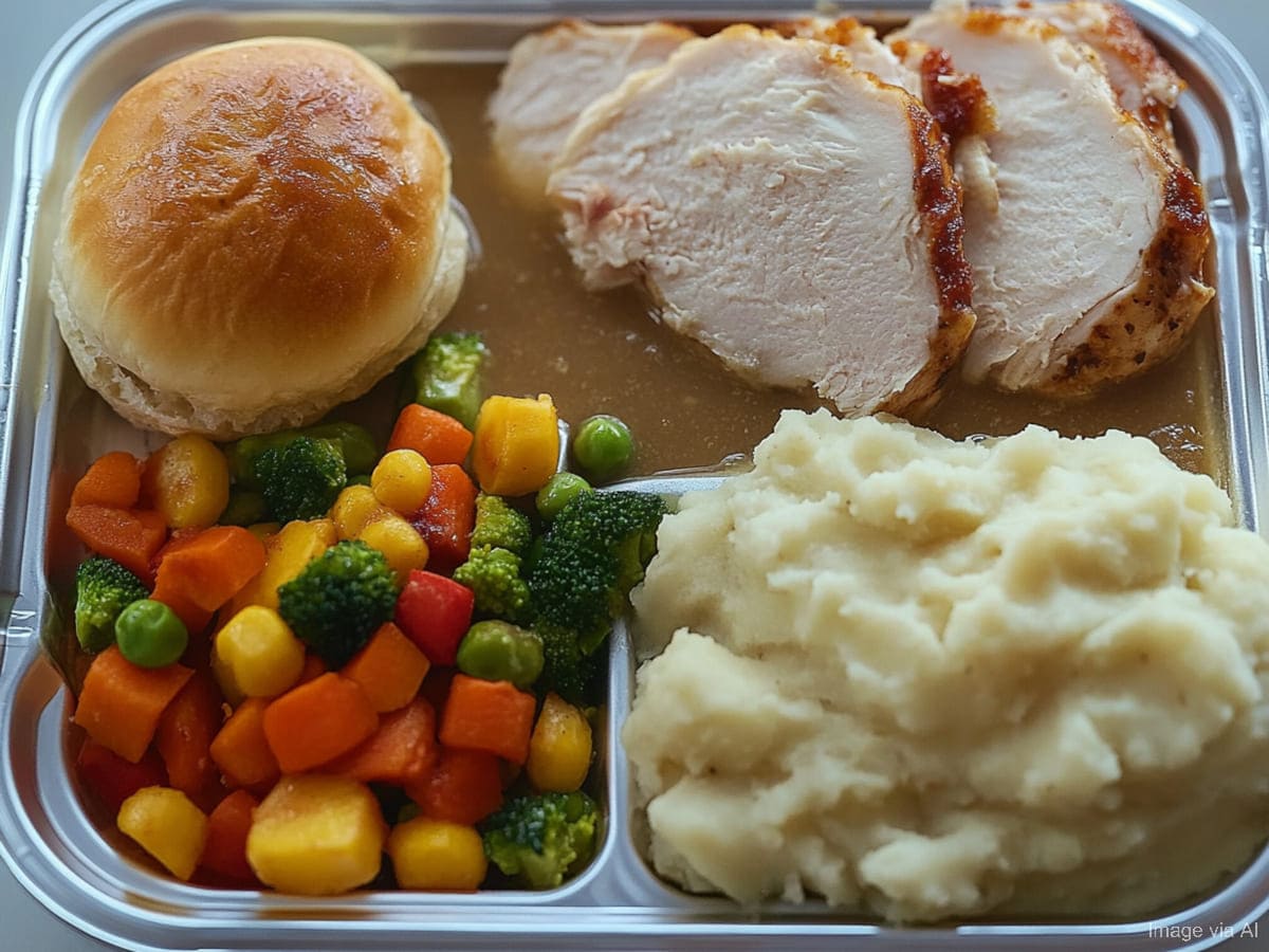 Turkey and Gravy with Mashed Potatoes