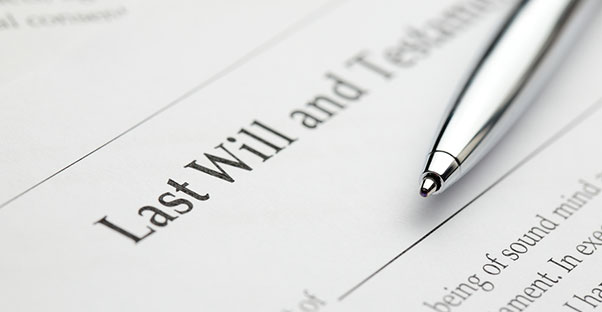 Writing a will is the first step to estate planning