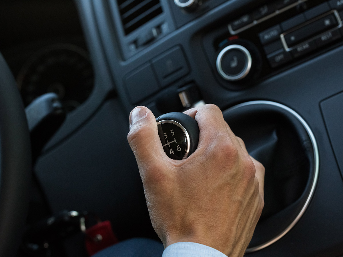 Resting Your Hand on the Gear Shift
