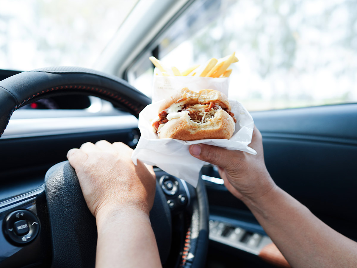 Eating in the Car