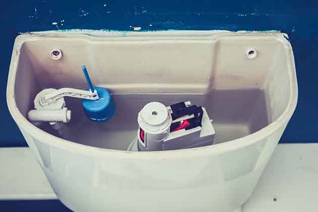 Put a Brick or Water Bottle in Your Toilet Tank