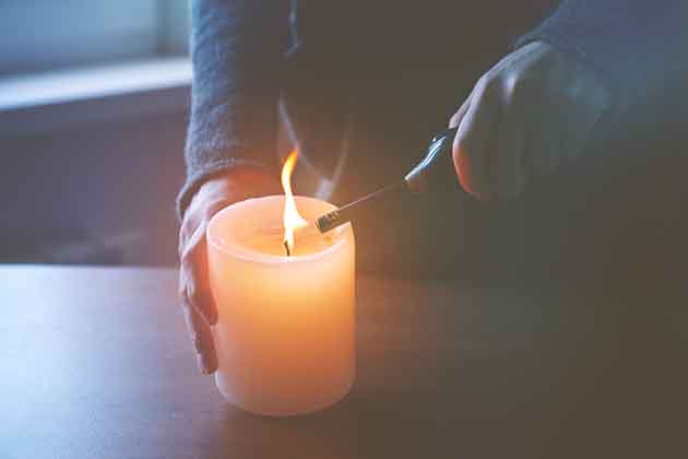Use Candles for Lighting