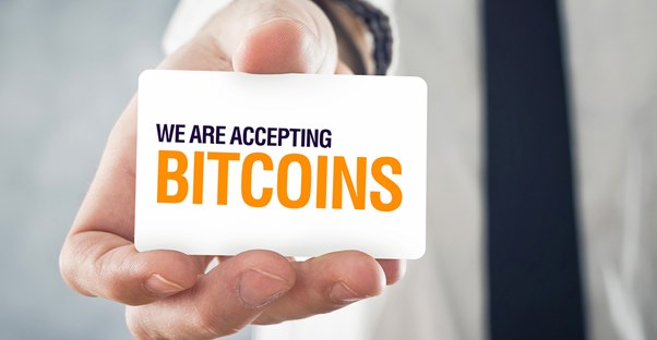 Business that accepts bitcoins