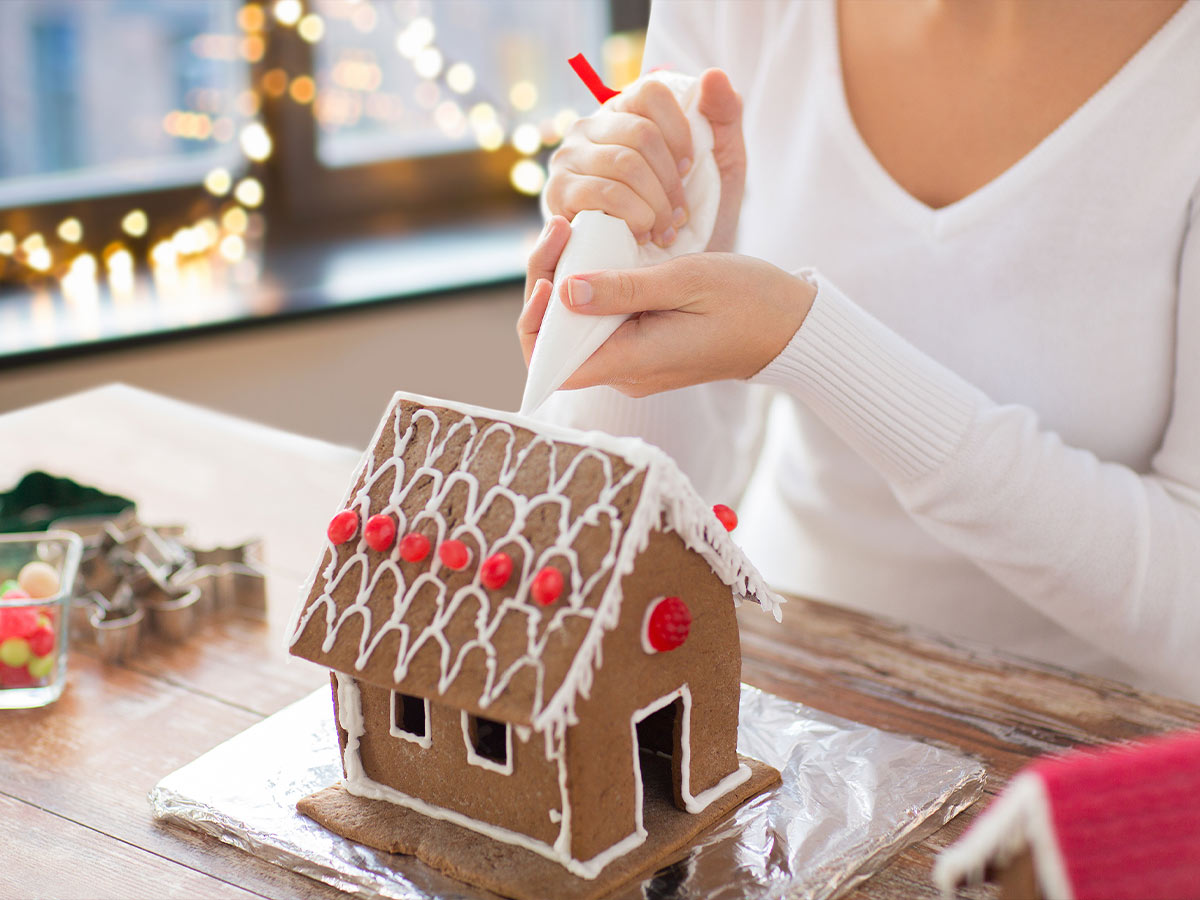 Earthquake-Proof Gingerbread Houses