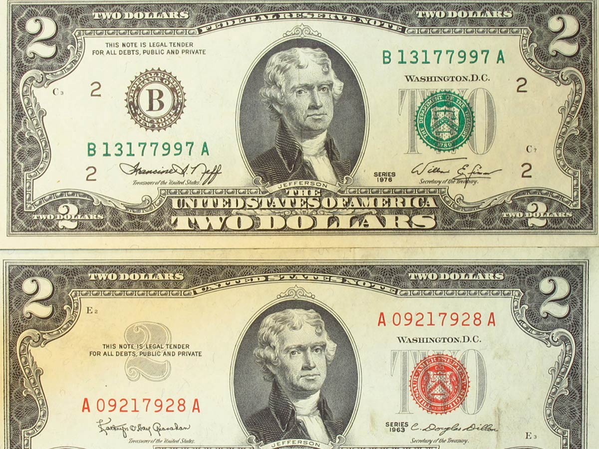 $2 Bills