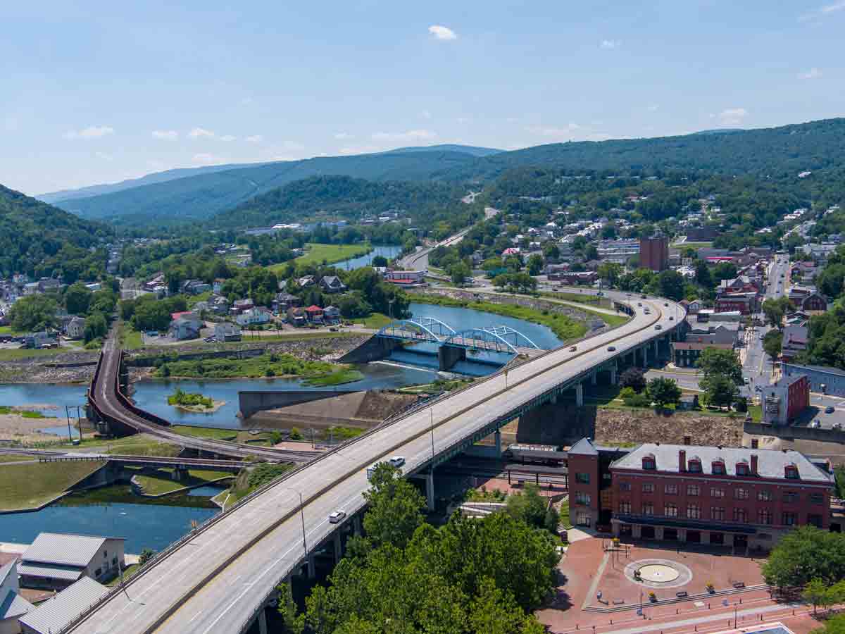 Cumberland, Maryland -8.0%