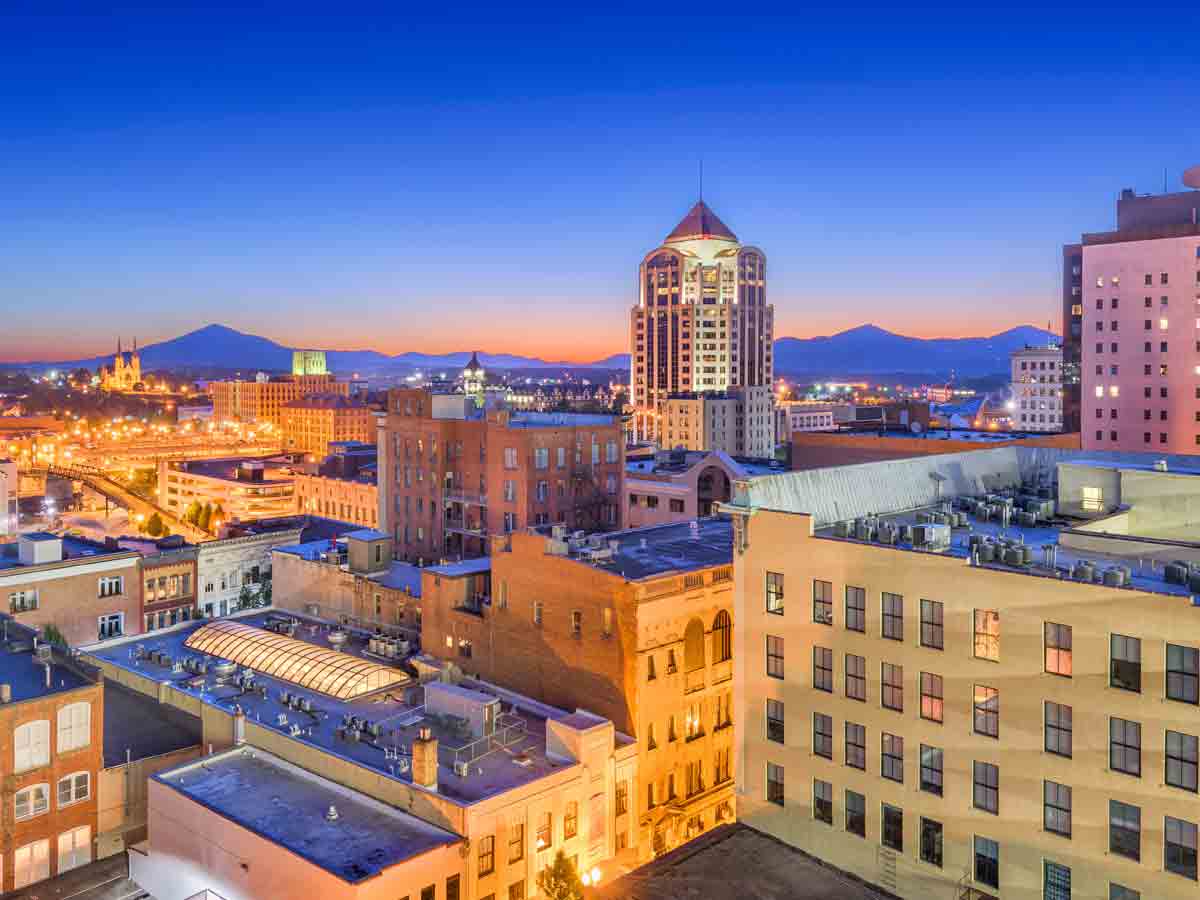 Roanoke, Virginia 2.2%