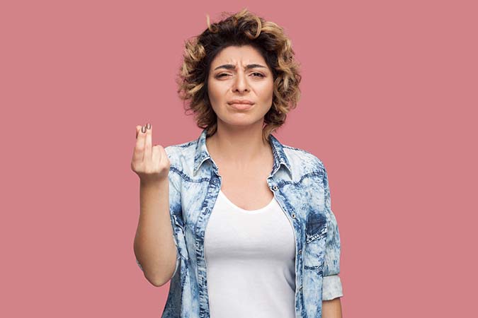 The "Italian" Gesture