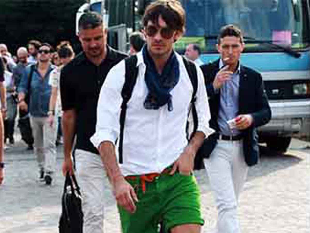 Grown Men Wearing Shorts
