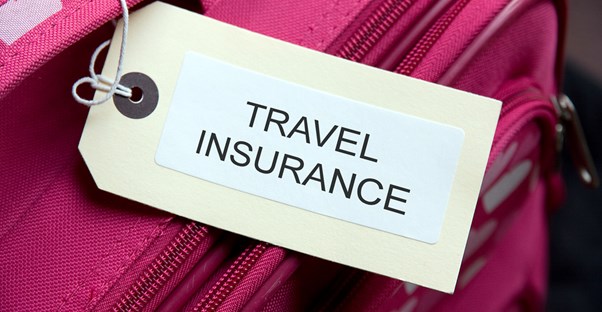 Luggage Tag That Reads Travel Insurance