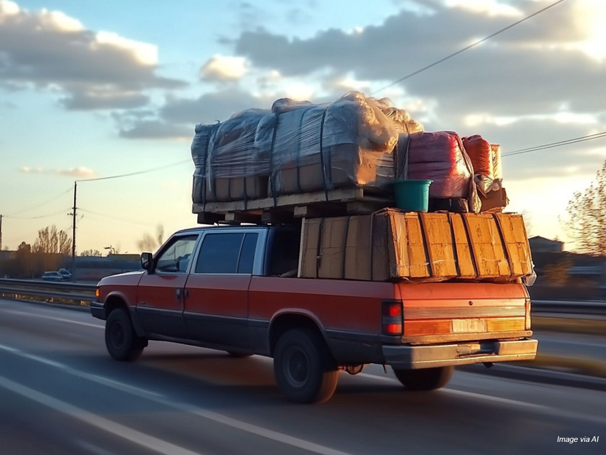 Driving with Unfastened Dangerous Loads