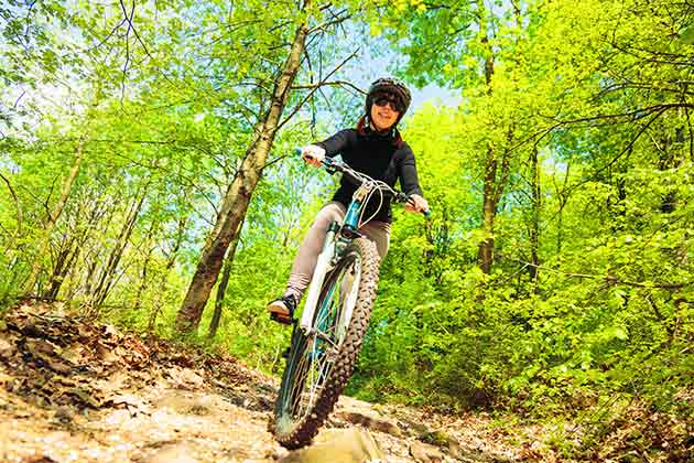 “It’s all downhill from here.”