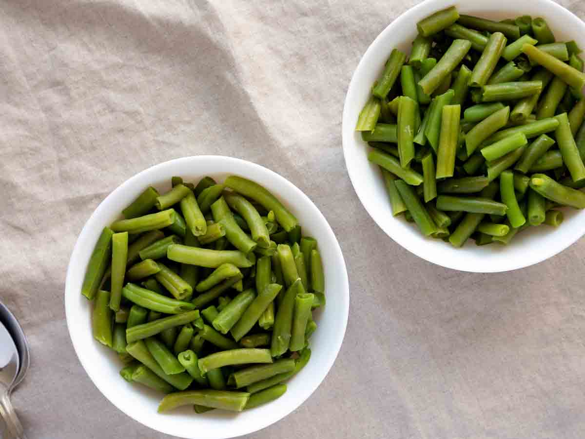 Steamed Green Beans vs. Green Bean Casserole