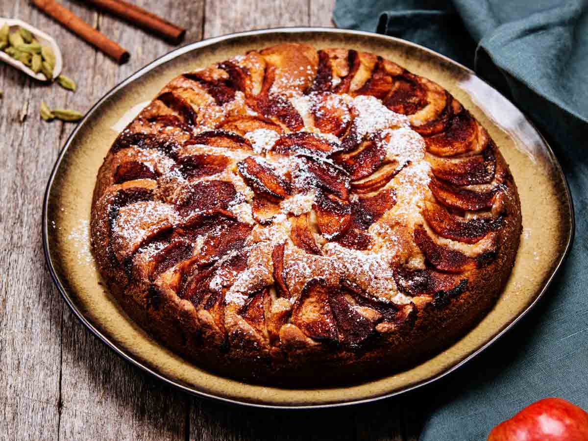 Quinoa Apple Cake vs. Apple Pie