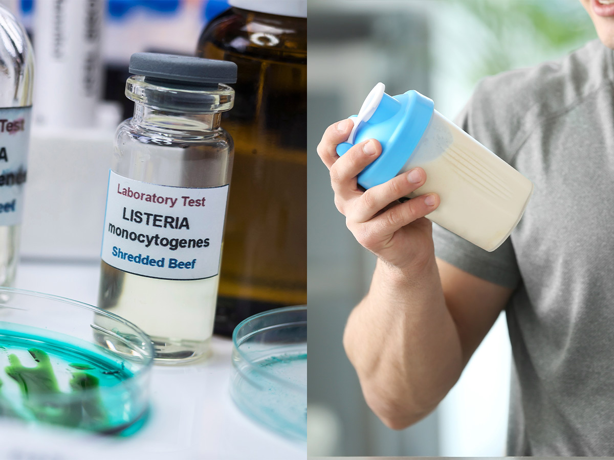 Listeria in Supplement Shakes