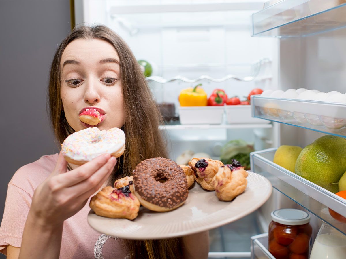 Eating a High Sugar Diet