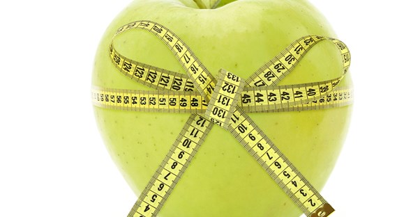 an apple representing a liposuction alternative