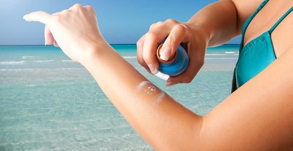 Different types of sunscreen