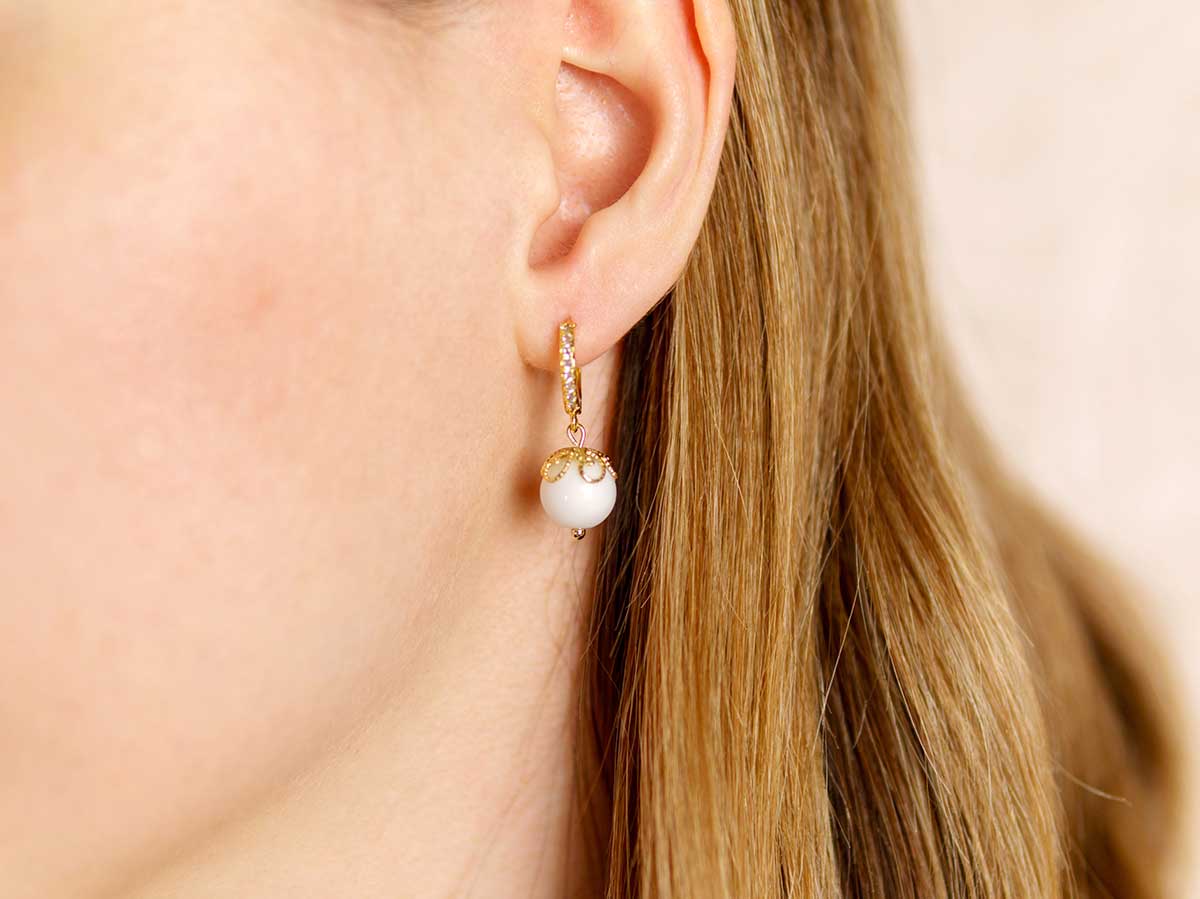 Drop Crystal Earrings