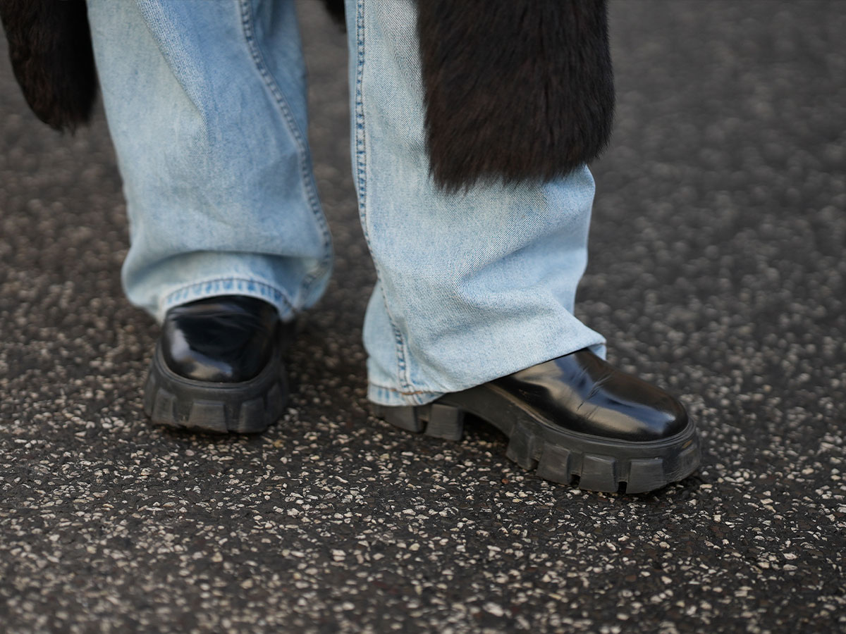 Wearing Chunky Shoes