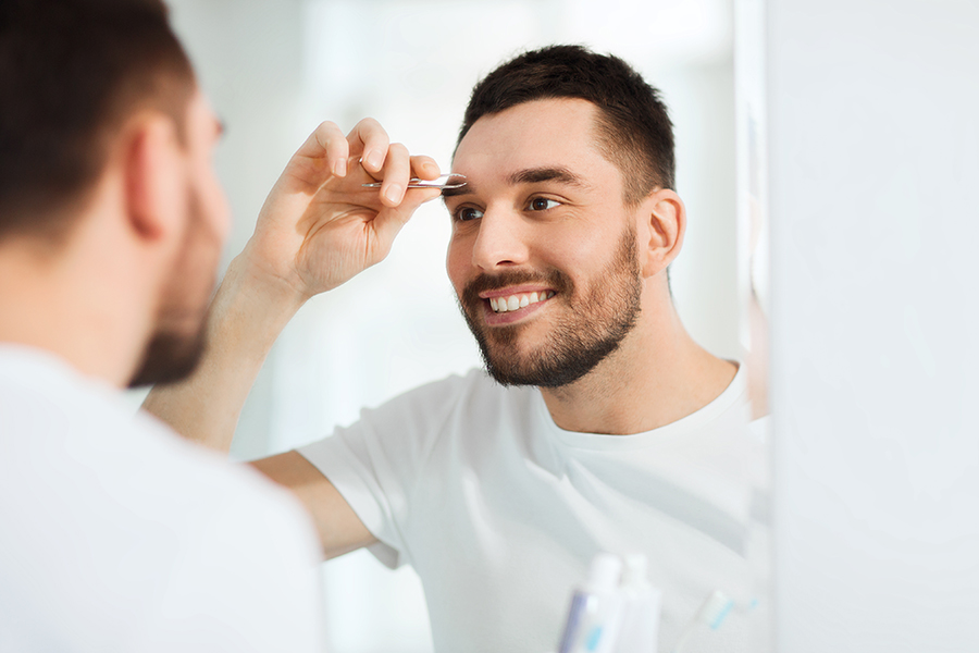 Plucking and Waxing Their Eyebrows